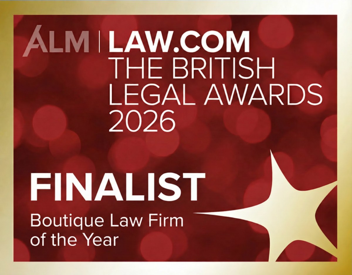 Kings Court Law Shortlisted for Boutique Law Firm of the Year at The British Legal Awards 2026